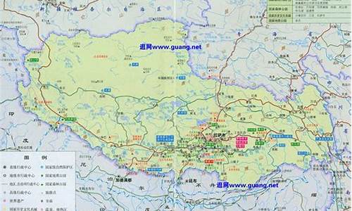 西藏景点地图_西藏景点地图全图高清版